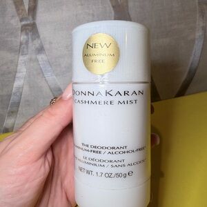 Donna Karan Cashmere Mist Deodorant Stick — White with Gold Accent